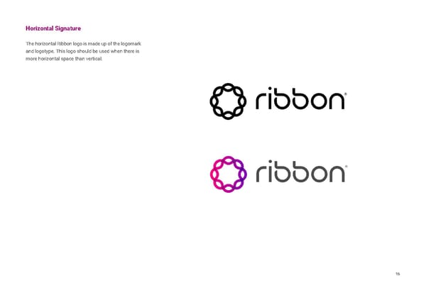 Ribbon Brand Book - Page 15