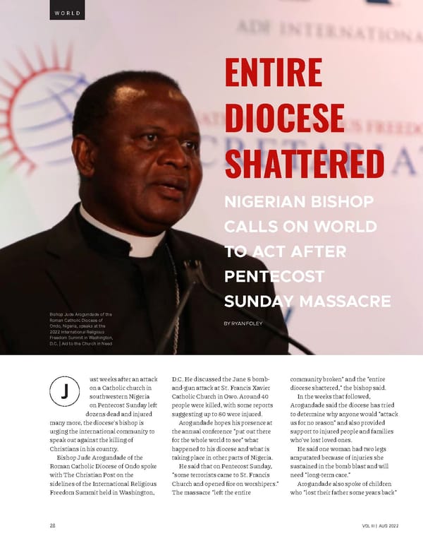 The Christian Post Magazine - August 2022 - Page 28