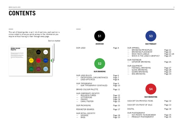 Umbro Brand Book - Page 3