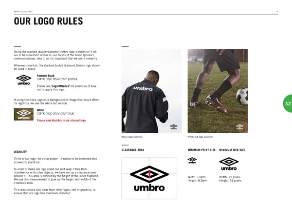 Umbro Brand Book - Page 6