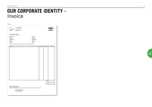 Umbro Brand Book - Page 14