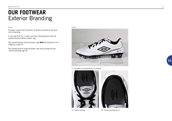 Umbro Brand Book - Page 26