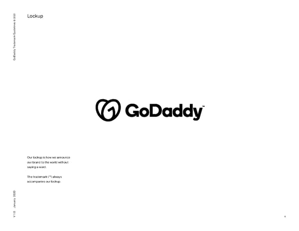 GoDaddy Brand Book - Page 4