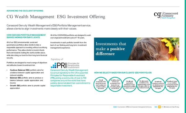 ESG Report | Canaccord Genuity - Page 23
