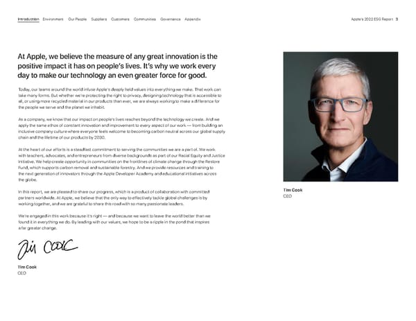 ESG Report | Apple - Page 3