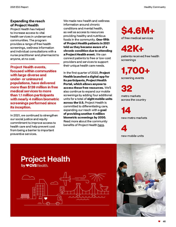 ESG Report | CVS Health - Page 46