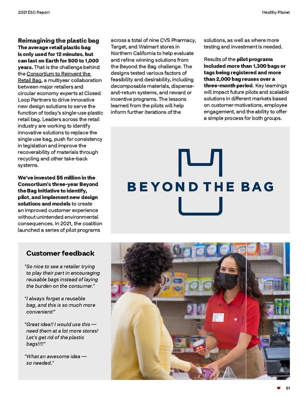 ESG Report | CVS Health - Page 61