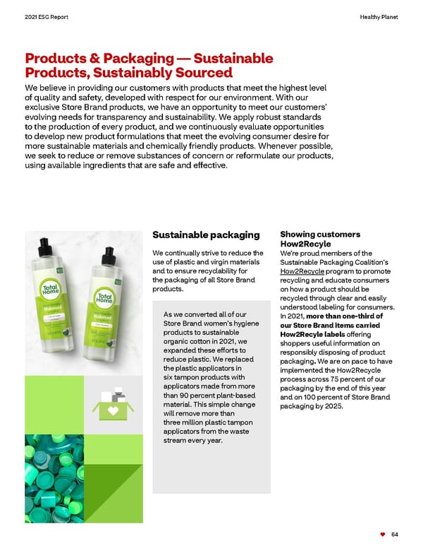ESG Report | CVS Health - Page 64