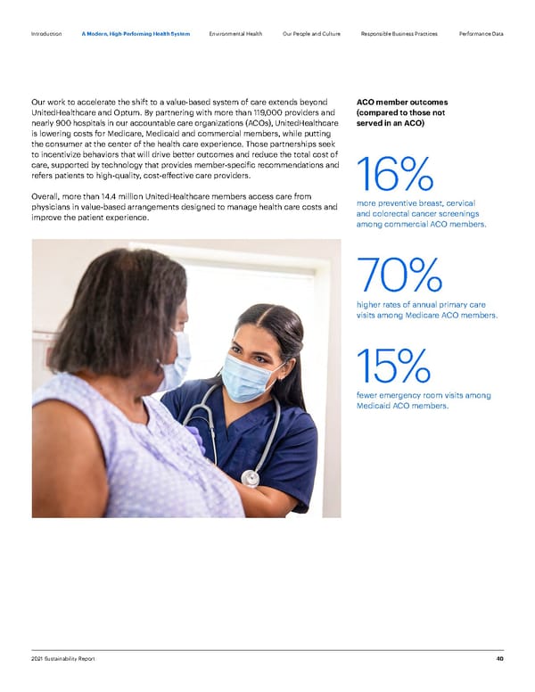 ESG Report | UnitedHealth Group - Page 40