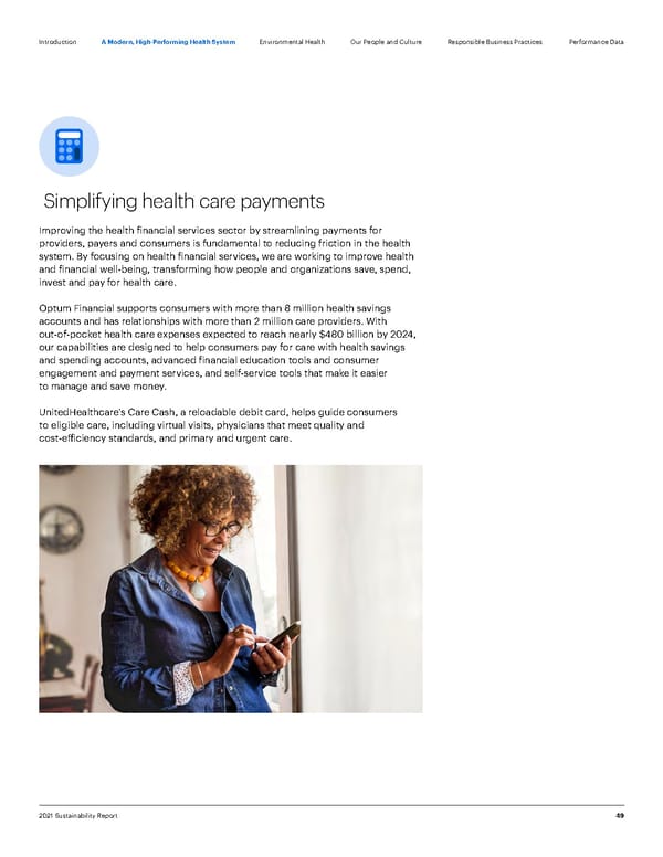 ESG Report | UnitedHealth Group - Page 49