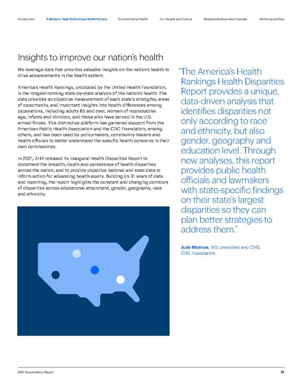 ESG Report | UnitedHealth Group - Page 57