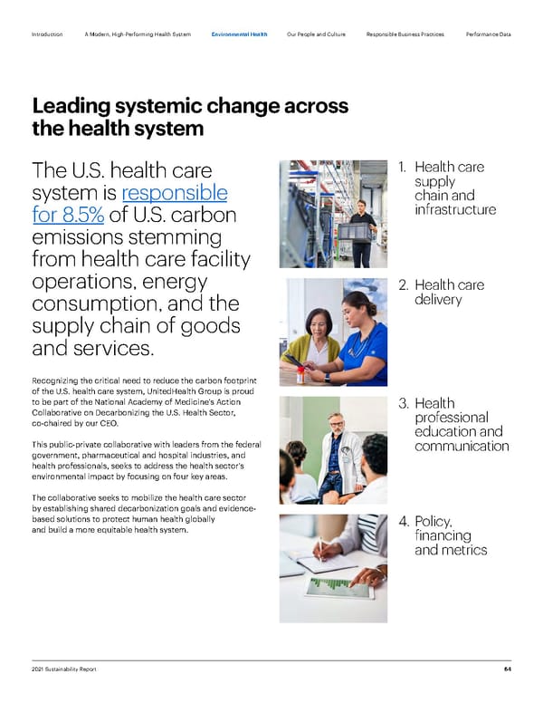 ESG Report | UnitedHealth Group - Page 64