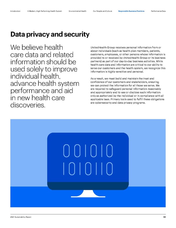 ESG Report | UnitedHealth Group - Page 94