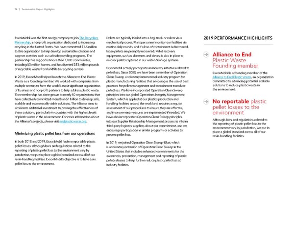 ExxonMobil ESG Report - Page 14