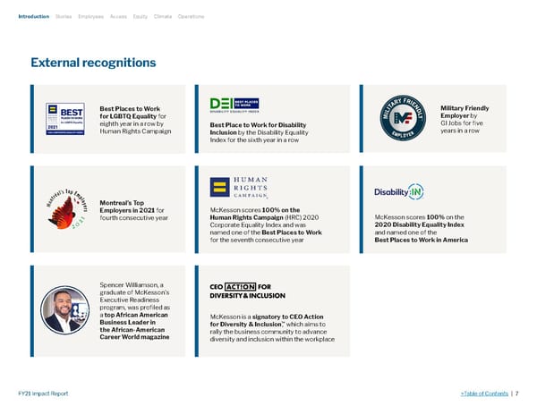 McKesson ESG Report - Page 7