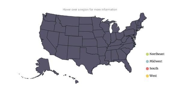 US Map Interactive Template - Slide View - Page 2