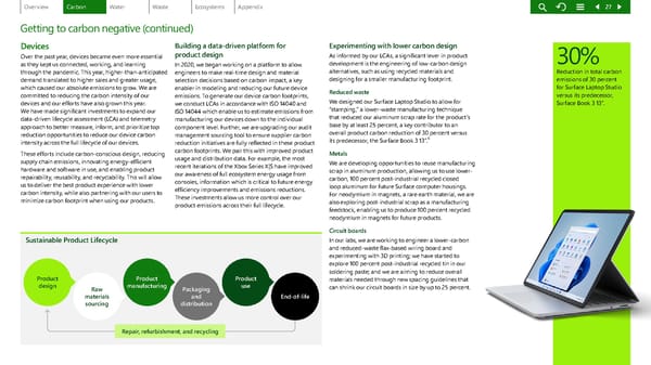 Environmental Sustainability Report | Microsoft - Page 27