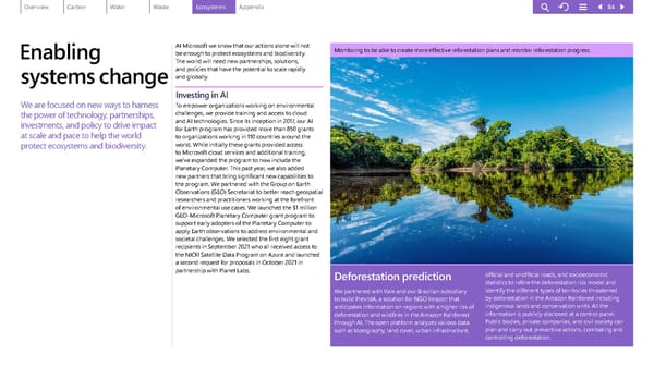 Environmental Sustainability Report | Microsoft - Page 84