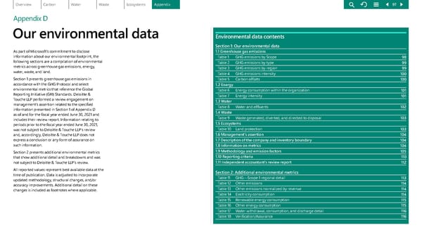 Environmental Sustainability Report | Microsoft - Page 97