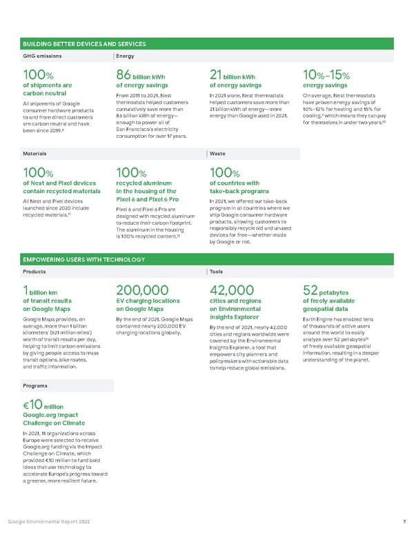 Google Environmental Report - Page 8