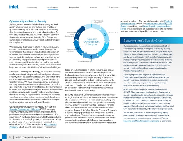 Intel Corporate Responsibility Report - Page 16