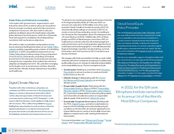 Intel Corporate Responsibility Report - Page 26