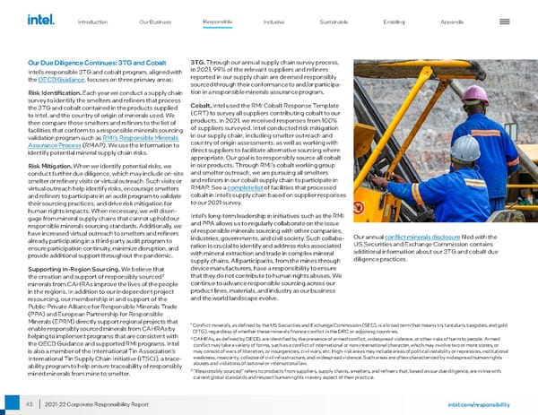 Intel Corporate Responsibility Report - Page 43