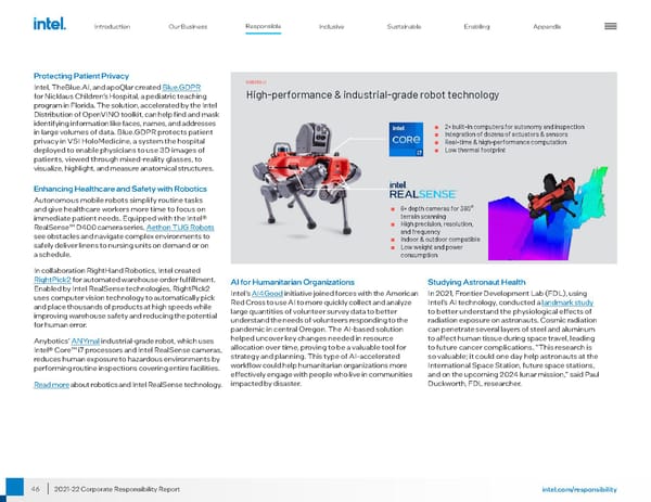 Intel Corporate Responsibility Report - Page 46