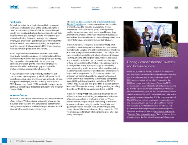 Intel Corporate Responsibility Report - Page 51
