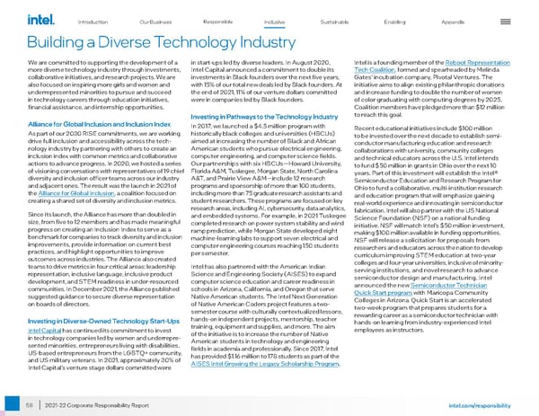 Intel Corporate Responsibility Report - Page 58