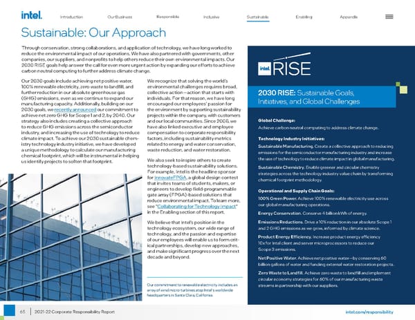 Intel Corporate Responsibility Report - Page 65