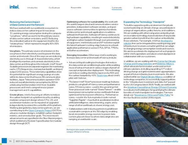 Intel Corporate Responsibility Report - Page 78