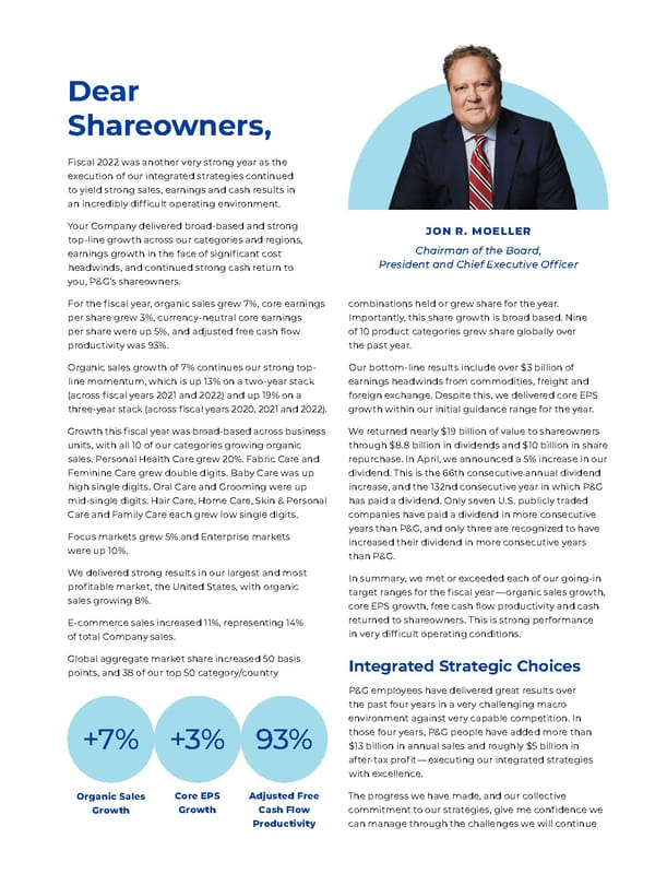 The Procter & Gamble Annual Report - Page 3