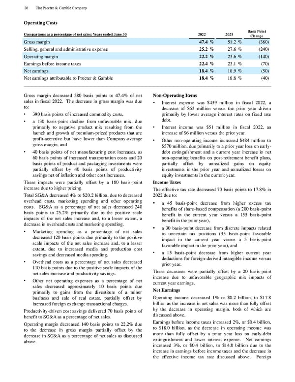 The Procter & Gamble Annual Report - Page 32