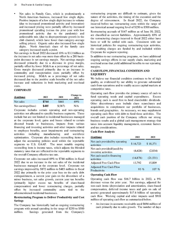 The Procter & Gamble Annual Report - Page 36