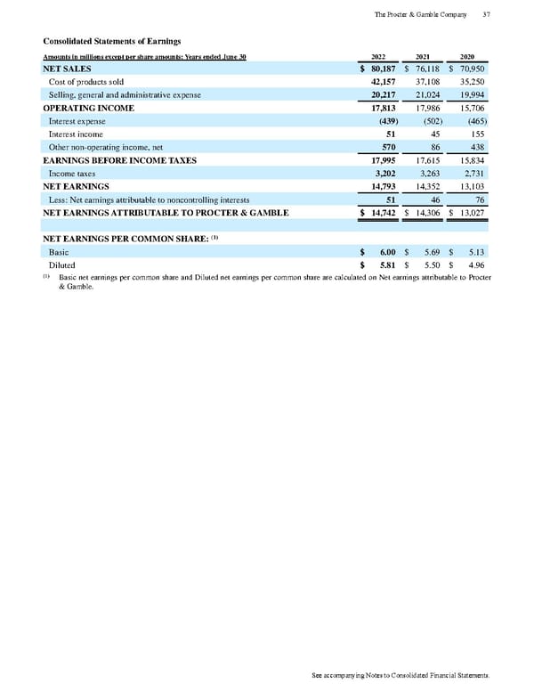 The Procter & Gamble Annual Report - Page 49