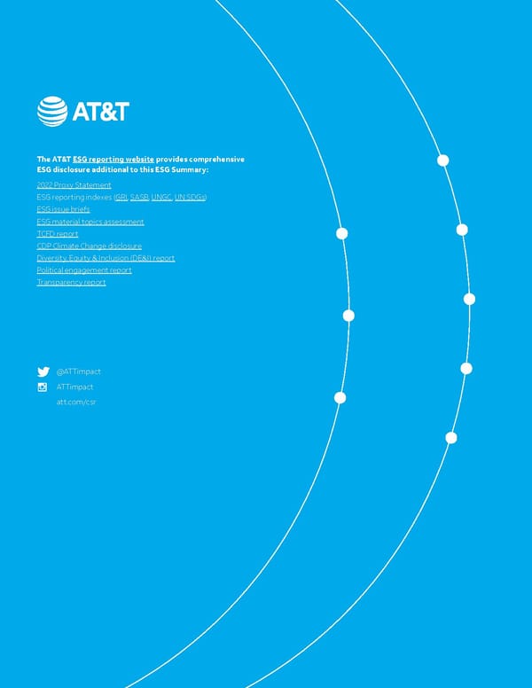 AT&T ESG Summary - Page 29