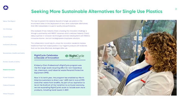 Kimberly-Clark Global Sustainability Report - Page 15