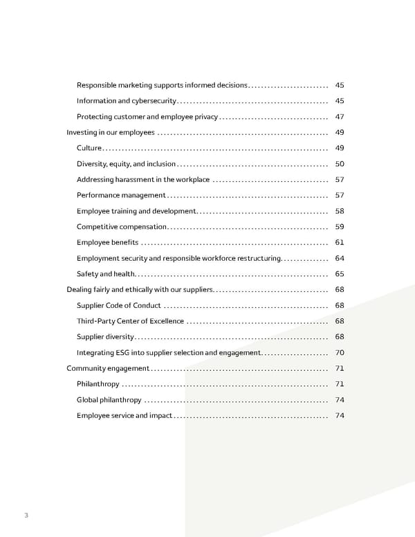 Wells Fargo ESG Report - Page 3