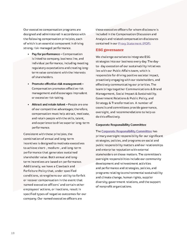 Wells Fargo ESG Report - Page 19