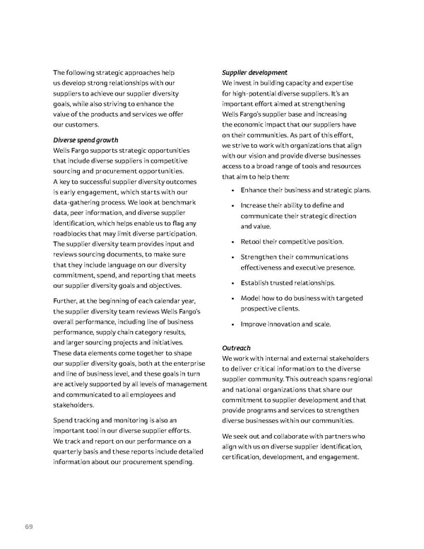 Wells Fargo ESG Report - Page 69