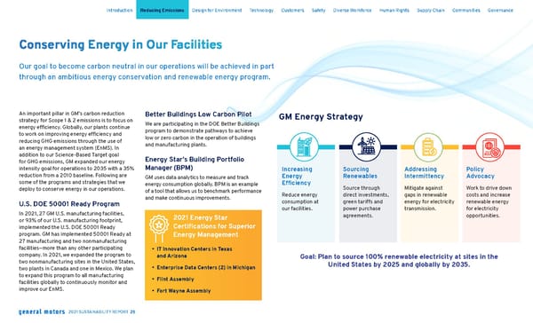 General Motors Sustainability Report - Page 26