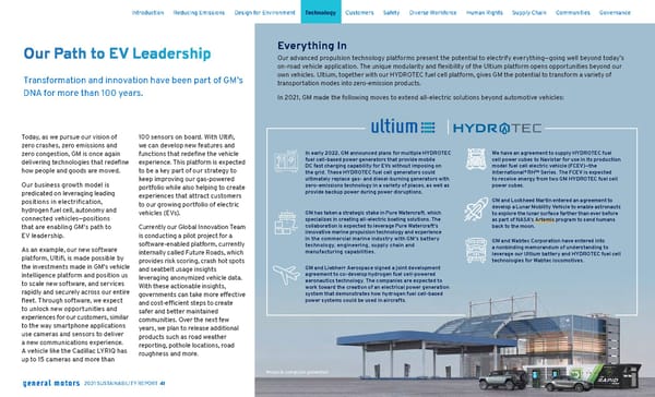 General Motors Sustainability Report - Page 42