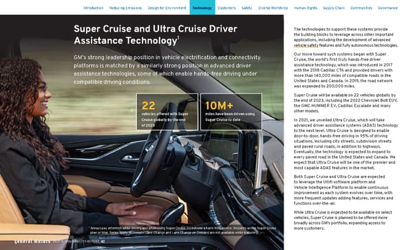 General Motors Sustainability Report - Page 43