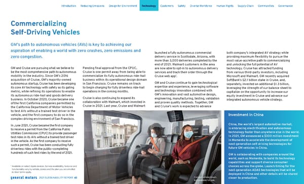 General Motors Sustainability Report - Page 44