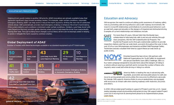 General Motors Sustainability Report - Page 57