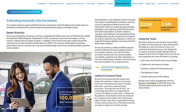 General Motors Sustainability Report - Page 73