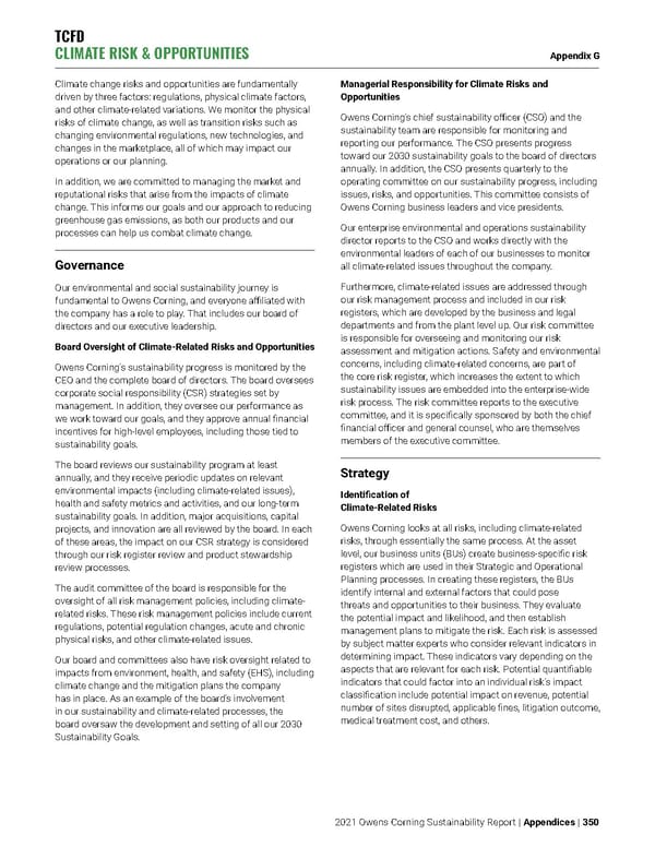 Owens Corning Sustainability Report - Page 350