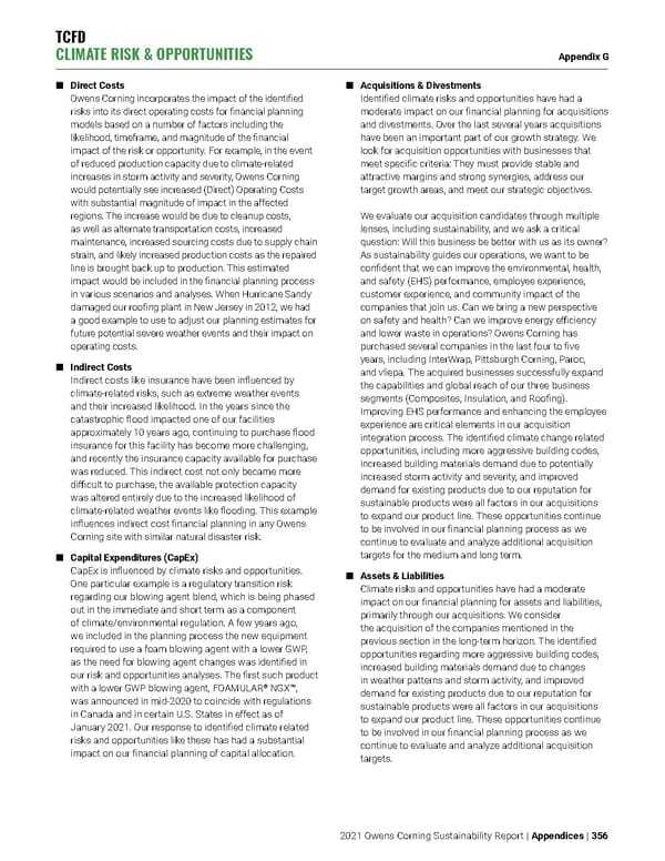 Owens Corning Sustainability Report - Page 356