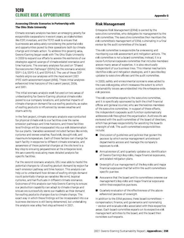 Owens Corning Sustainability Report - Page 358